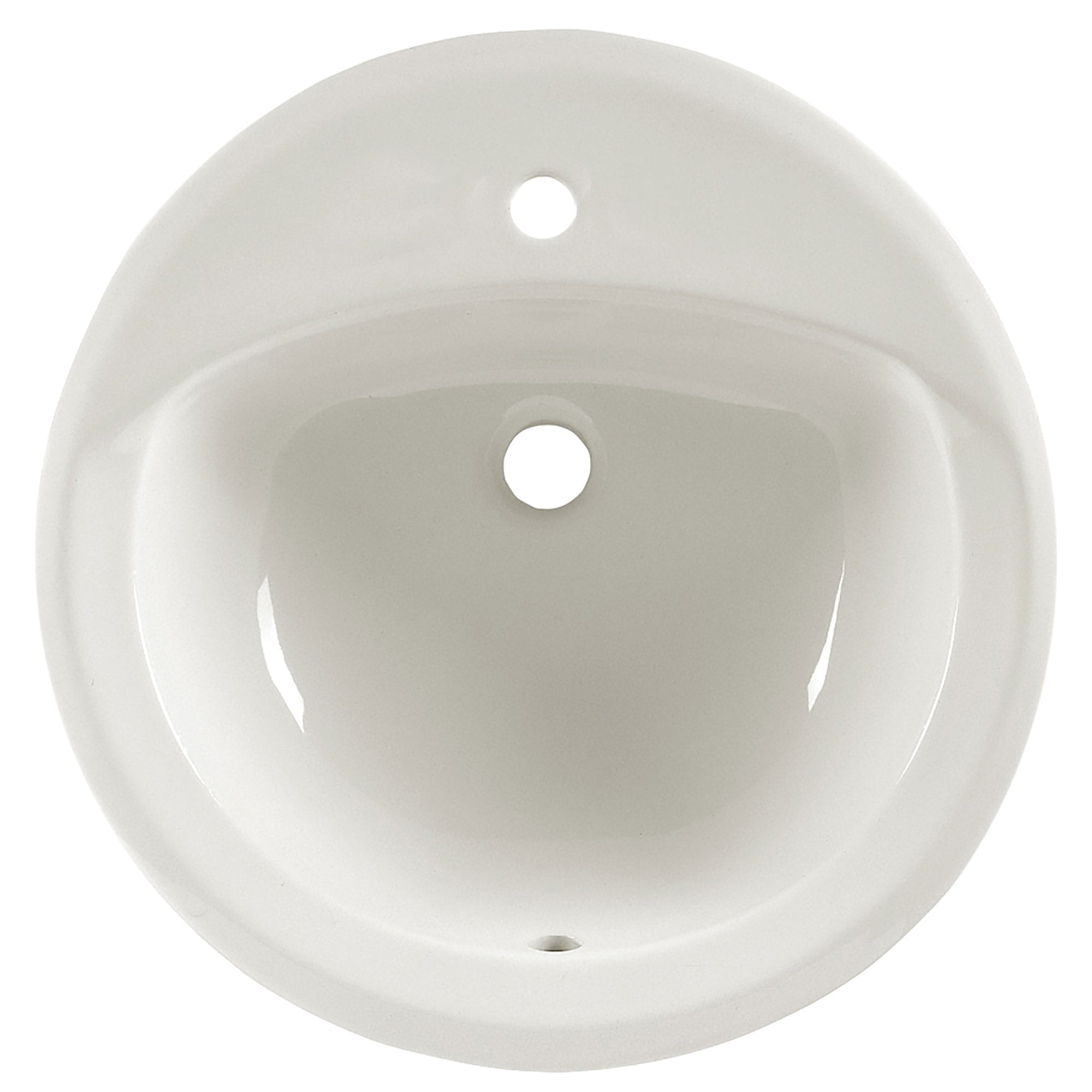 Rondalyn Countertop Sink with Center Hole Only WHITE